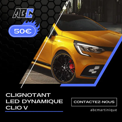 Clignotant led dynamique Renault Clio 5